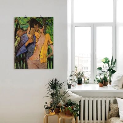 ARTLAND - Liebespaar. 1919 - 30x40 cm - Wall art ARTLAND - Liebespaar. 1919 - 30x40 cm - Wall art