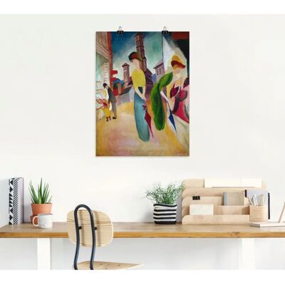 ARTLAND - Vorm Hutladen. 1913 - Wall art ARTLAND - Vorm Hutladen. 1913 - Wall art