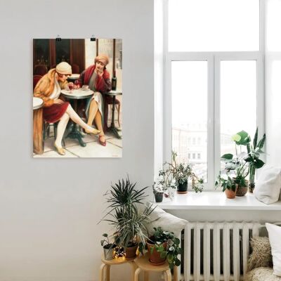 ARTLAND - Cafe II - 30x40 cm - Canvas - Wall art ARTLAND - Cafe II - 30x40 cm - Canvas - Wall art