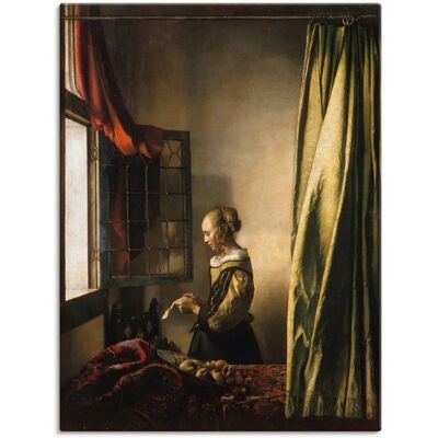 ARTLAND 1658 - Wandbild - Braun - Leinwand, Poster, Kunstdruck ARTLAND 1658 - Wandbild - Braun - Leinwand, Poster, Kunstdruck