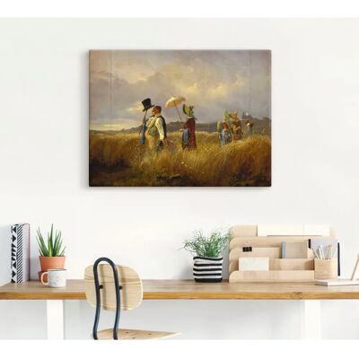 ARTLAND - Der Sonntagsspaziergang. 1841 - Leinwandbild ARTLAND - Der Sonntagsspaziergang. 1841 - Leinwandbild