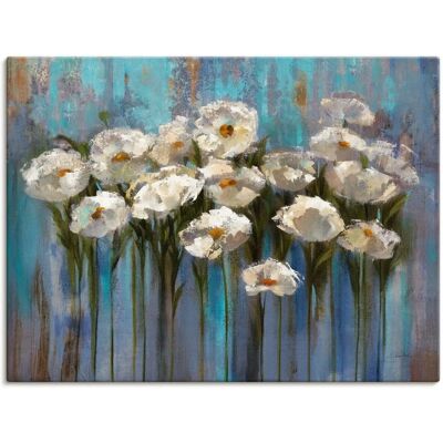 ARTLAND Anemonen am See Leinwand - Wandbild ARTLAND Anemonen am See Leinwand - Wandbild