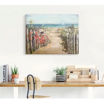 ARTland - Sommerfahrt - blau - 40x30 cm - Wall Art ARTland - Sommerfahrt - blau - 40x30 cm - Wall Art