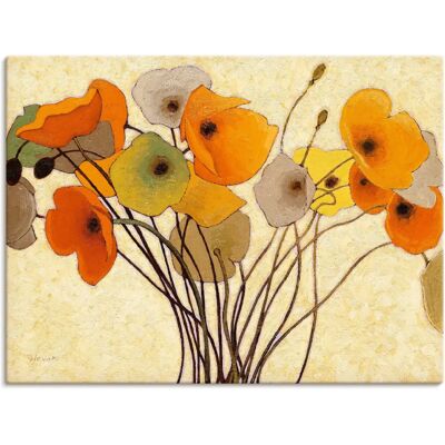 ARTLAND Kürbismohn I - Leinwandbild ARTLAND Kürbismohn I - Leinwandbild