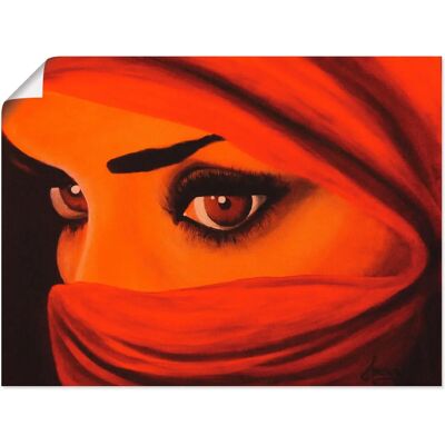 ARTLAND - Tuareg-Die von Gott Verlassene - Red - Wandkunst ARTLAND - Tuareg-Die von Gott Verlassene - Red - Wandkunst