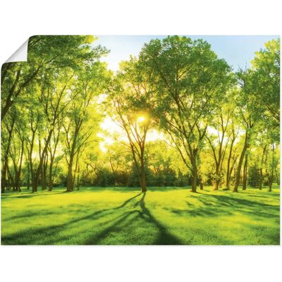 ARTLAND - Frühlingswärme II - Grün - 40x30 cm - Wall art ARTLAND - Frühlingswärme II - Grün - 40x30 cm - Wall art