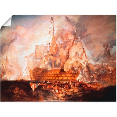 ARTLAND - Schlacht bei Trafalgar - 40x30 cm - Wall Art ARTLAND - Schlacht bei Trafalgar - 40x30 cm - Wall Art
