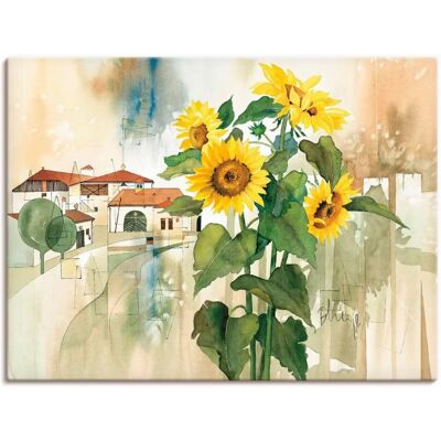 ARTLAND "Gruss der Sonnenblume" Leinwandbild - Blumen - 60x45cm ARTLAND "Gruss der Sonnenblume" Leinwandbild - Blumen - 60x45cm