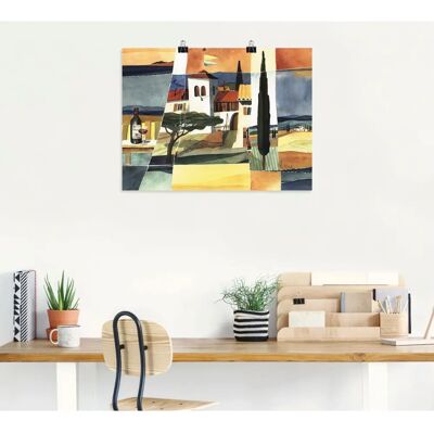 ARTLAND - Italien - 60x45 cm - Multicolor - Wandbild ARTLAND - Italien - 60x45 cm - Multicolor - Wandbild