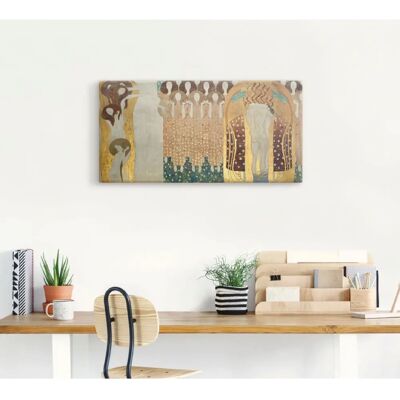 ARTLAND Beethovenfries Wandbild - Leinwand, Poster & Vinyl ARTLAND Beethovenfries Wandbild - Leinwand, Poster & Vinyl