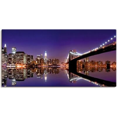 ARTLAND - New York Skyline - 60 cm x 30 cm - Canvas print ARTLAND - New York Skyline - 60 cm x 30 cm - Canvas print