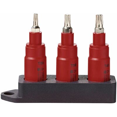 PARKSIDE Zestaw narzędzi - Izolowany, Klucze sześciokątne, Torx, Ruchoma głowica 3/8" PARKSIDE Zestaw narzędzi - Izolowany, Klucze sześciokątne, Torx, Ruchoma głowica 3/8"