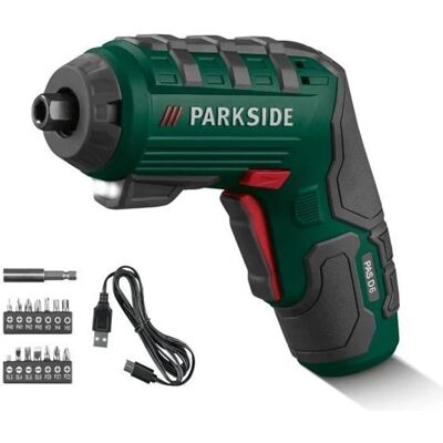 PARKSIDE - PAS4D6 - Jeu de 15 embouts - Tournevis sans fil - Publicité PARKSIDE - PAS4D6 - Jeu de 15 embouts - Tournevis sans fil - Publicité