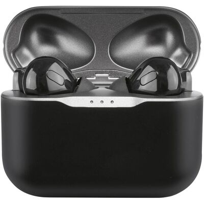 Silvercrest - ANC Earbuds - argent - 4.5h - BT5.2 - earbuds - Publicité Silvercrest - ANC Earbuds - argent - 4.5h - BT5.2 - earbuds - Publicité