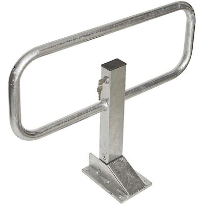 Arco de estacionamiento galvanizado Kaiserkraft - barrera de estacionamiento Arco de estacionamiento galvanizado Kaiserkraft - barrera de estacionamiento