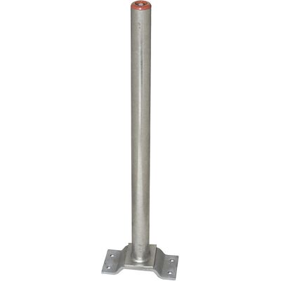 Poste de barrera de acero Kaiserkraft - Ø 76 mm, Negro, Amarillo - Bolardo Poste de barrera de acero Kaiserkraft - Ø 76 mm, Negro, Amarillo - Bolardo