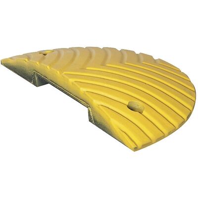 Resalto para pavimento Kaiserkraft - Modelo 20-RE con remate con ranura Resalto para pavimento Kaiserkraft - Modelo 20-RE con remate con ranura