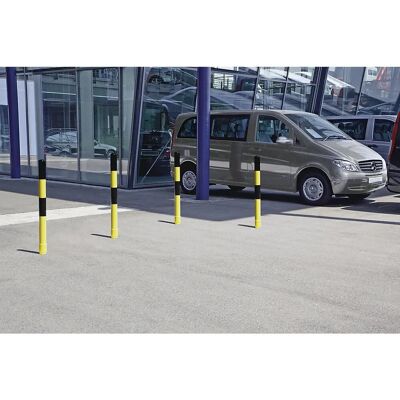 Poste barrera de tubo de acero flexible - Ø 76 mm - Interior Exterior Poste barrera de tubo de acero flexible - Ø 76 mm - Interior Exterior