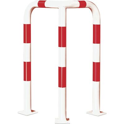 Barrière de protection d'angle Kaiserkraft - Ø 76 mm, 1200 mm, 600 mm - Construction en acier résistante aux chocs - Publicité Barrière de protection d'angle Kaiserkraft - Ø 76 mm, 1200 mm, 600 mm - Construction en acier résistante aux chocs - Publicité