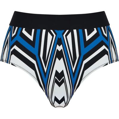 NATURANA - intense Geometrics - Schwarz Multicolor - Bikini-Hose NATURANA - intense Geometrics - Schwarz Multicolor - Bikini-Hose