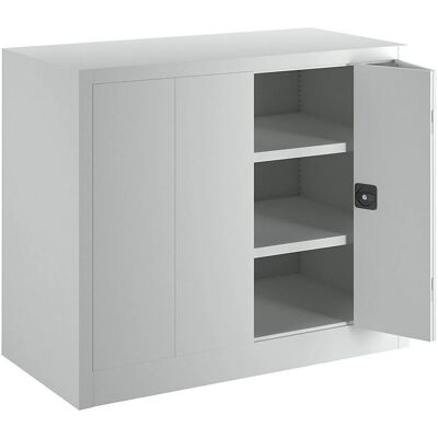 Armario plegable Pavoy - 1000mm H, 1200mm W, 600mm D - Gris Armario plegable Pavoy - 1000mm H, 1200mm W, 600mm D - Gris
