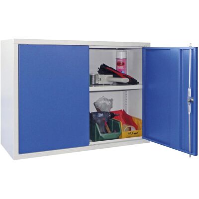 Pavoy Gabinete de Pared - Acero, Gris / Azul, 600x800mm Pavoy Gabinete de Pared - Acero, Gris / Azul, 600x800mm