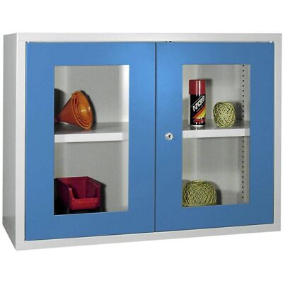 Armario de Pared Pavoy - 600mm, Acero, Puerta con Cristal Armario de Pared Pavoy - 600mm, Acero, Puerta con Cristal