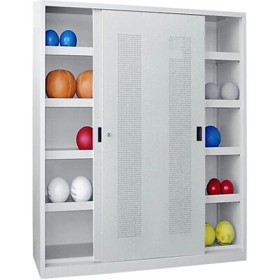Armario Pavoy - Puertas correderas, 1950mm, Gris Armario Pavoy - Puertas correderas, 1950mm, Gris