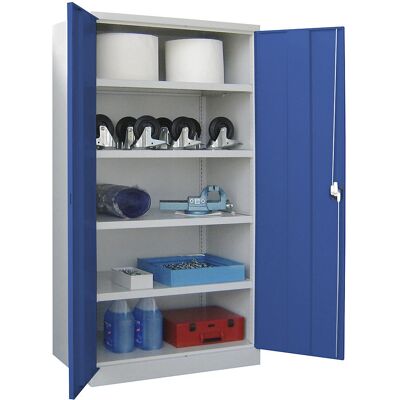 Pavoy Schwerlast Stahl Schrank - 1950mm, 4 Regale - Aufbewahrung Pavoy Schwerlast Stahl Schrank - 1950mm, 4 Regale - Aufbewahrung