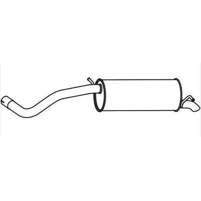 Silencieux VEGAZ SKS-151 pour Skoda Rapid 1300mm - Publicité Silencieux VEGAZ SKS-151 pour Skoda Rapid 1300mm - Publicité