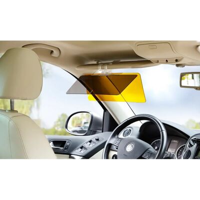 Tri Sonnen-Blendschutz grau orange - Sonnenschutz für Auto Tri Sonnen-Blendschutz grau orange - Sonnenschutz für Auto