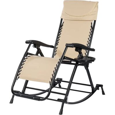 genialo Verstellbarer Schaukelstuhl - Garten, Camping, Komfort genialo Verstellbarer Schaukelstuhl - Garten, Camping, Komfort