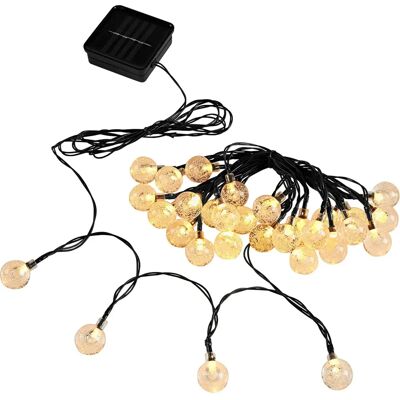 MODERNE HAUSFRAU Solar-Lichterkette Schneebälle - String Lights MODERNE HAUSFRAU Solar-Lichterkette Schneebälle - String Lights