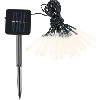 Genialo Solar-Tropfen String - Märchenhaftes Licht Genialo Solar-Tropfen String - Märchenhaftes Licht