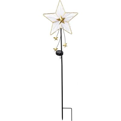 Viva Domo Solar-Gartenstecker - Goldener Stern Viva Domo Solar-Gartenstecker - Goldener Stern