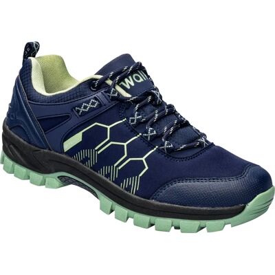 Wonderwalk Softshell-Trekkingschuh - Unisex, Wasserabweisend, 36, Blau/Grün Wonderwalk Softshell-Trekkingschuh - Unisex, Wasserabweisend, 36, Blau/Grün