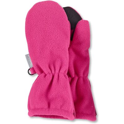 Sterntaler - Microfleecevantar STULPE med dragkedja i magenta - Microfleecevantar Sterntaler - Microfleecevantar STULPE med dragkedja i magenta - Microfleecevantar
