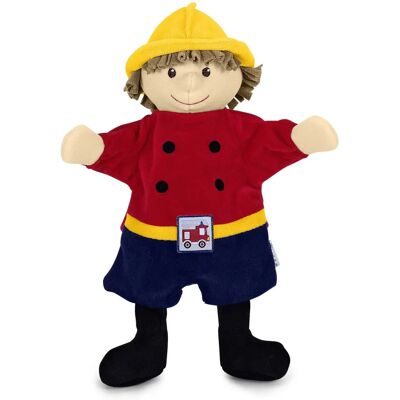 Marionnette de main Sterntaler Pompiers - Marionnette, 29-30cm, Softvelour Marionnette de main Sterntaler Pompiers - Marionnette, 29-30cm, Softvelour