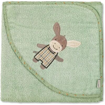 Sterntaler EMMILIUS - Hellgrün Serviette avec capuche - Bath Towel Sterntaler EMMILIUS - Hellgrün Serviette avec capuche - Bath Towel