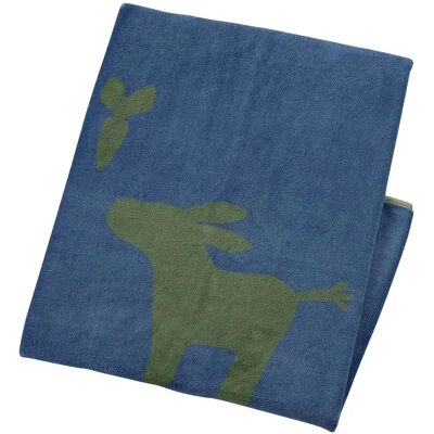 Couverture bébé Sterntaler Emmis Garden Bleu Clair - Couverture Couverture bébé Sterntaler Emmis Garden Bleu Clair - Couverture