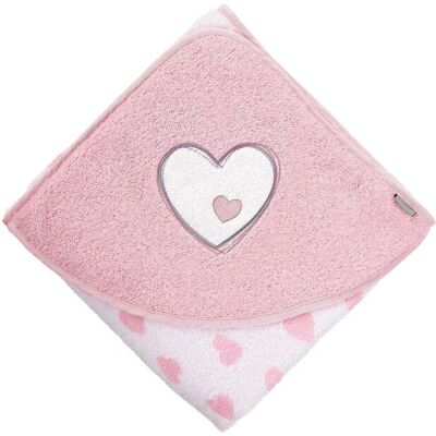 Sterntaler - Emmi Girl - Herz - 100x100 cm - Badetuch Sterntaler - Emmi Girl - Herz - 100x100 cm - Badetuch