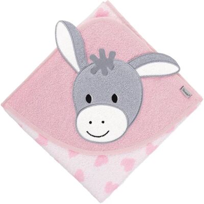 Sterntaler 7141838 Barnhandduk - Bomull, Rosa, Huvudbonad - 80x80 cm Sterntaler 7141838 Barnhandduk - Bomull, Rosa, Huvudbonad - 80x80 cm