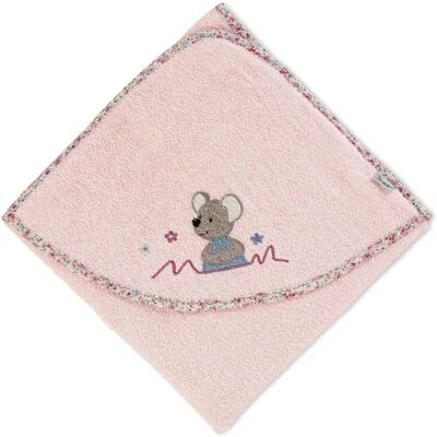 Sterntaler Mabel Asciugamano con Cappuccio Rosa - Asciugamani Sterntaler Mabel Asciugamano con Cappuccio Rosa - Asciugamani