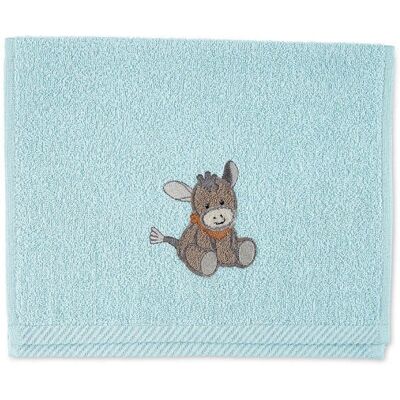 Sterntaler 7162000 Serviette bébé Bleu Coton - Serviette pour bébé Sterntaler 7162000 Serviette bébé Bleu Coton - Serviette pour bébé