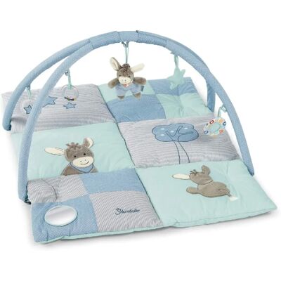 Sterntaler 9122000 Gym pour Bébé - Tapis de Jeu - Bleu & Vert Sterntaler 9122000 Gym pour Bébé - Tapis de Jeu - Bleu & Vert