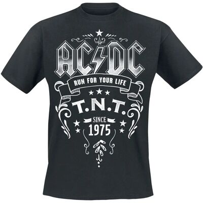 AC/DC T.N.T. - Lyhythihainen T-paita - Musta AC/DC T.N.T. - Lyhythihainen T-paita - Musta