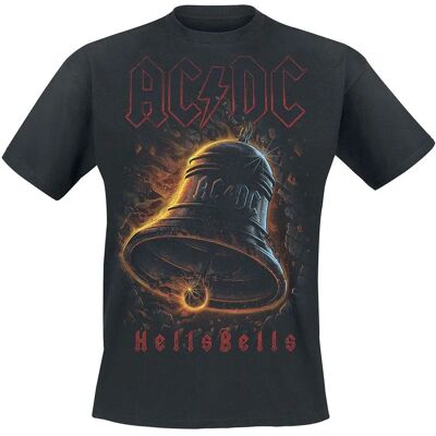 AC/DC Hells Bells Puuvillainen T-paita - Lyhythihainen - Unisex AC/DC Hells Bells Puuvillainen T-paita - Lyhythihainen - Unisex