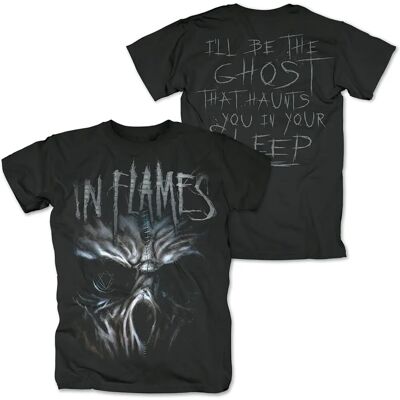 In Flames Ghost Lyhythihainen T-paita - Musta - Miehet In Flames Ghost Lyhythihainen T-paita - Musta - Miehet