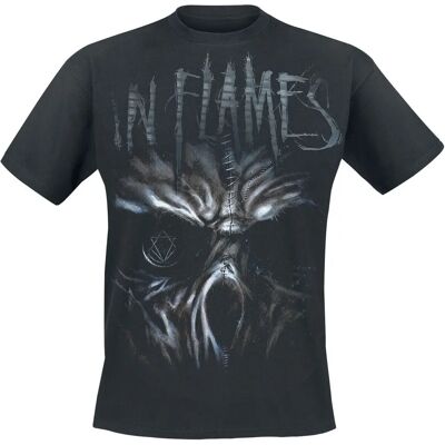 In Flames Ghost lyhythihainen T-paita - Mies In Flames Ghost lyhythihainen T-paita - Mies