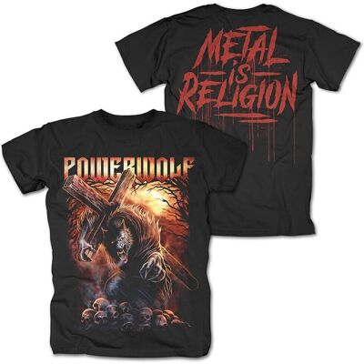 Powerwolf Via Dolorosa Kurzarm-T-Shirt - Unisex Powerwolf Via Dolorosa Kurzarm-T-Shirt - Unisex